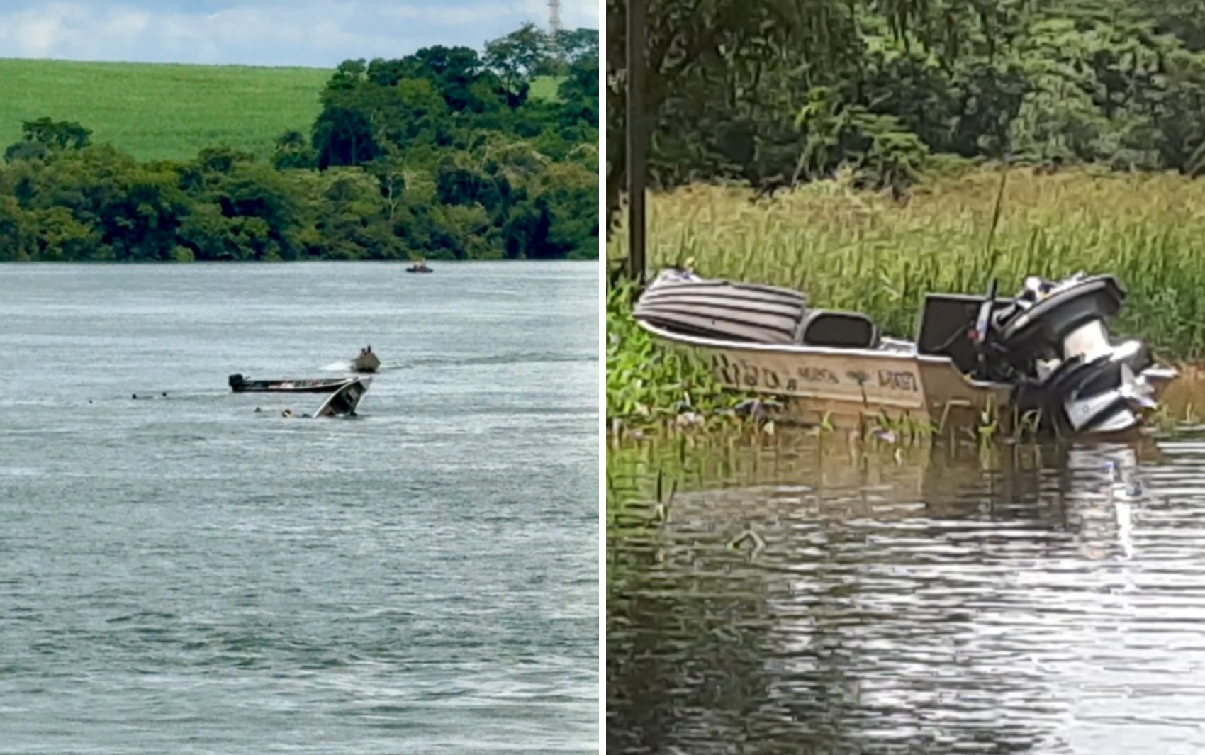 Policiais ambientais são atacados durante fiscalização contra pesca irregular no Rio Grande