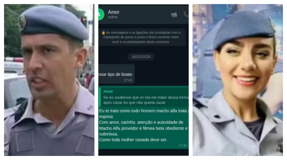 Tenente-coronel acusado de matar esposa dizia ser 'macho alfa' e cobrava que ela fosse 'fêmea beta obediente e submissa'; veja mensagens