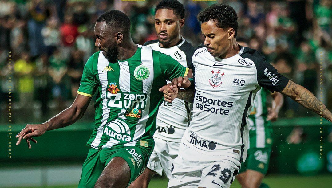 Chapecoense e Corinthians não saem do empate na Arena Condá