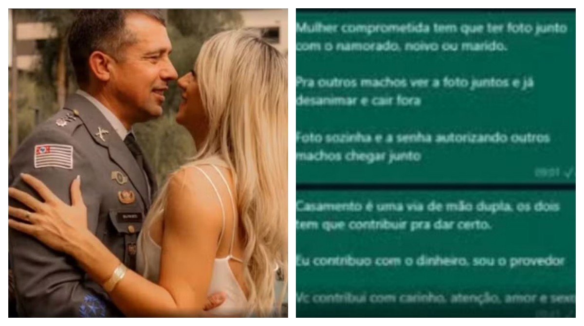 Tenente-coronel disse que ele contribuía 'com dinheiro', e que esposa morta deveria retribuir com sexo: 'Sou o provedor'