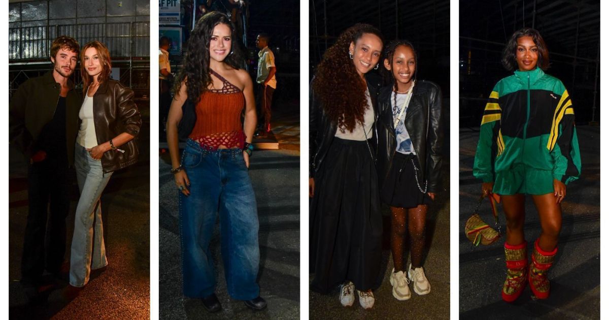 Famosos marcam presença no 1º dia do Lollapalooza Brasil 2026; veja looks