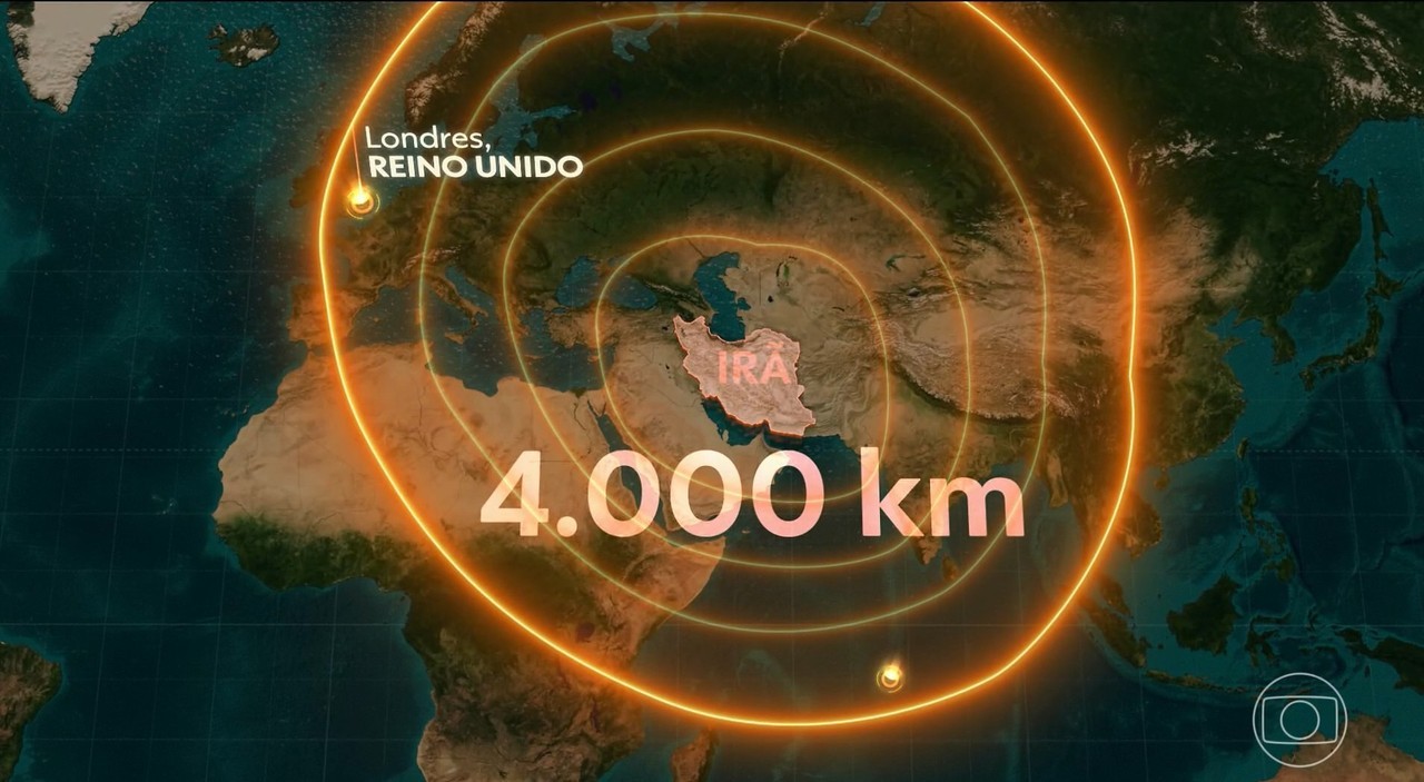 Irã lança mísseis contra base no Oceano Índico e acende alerta na Europa