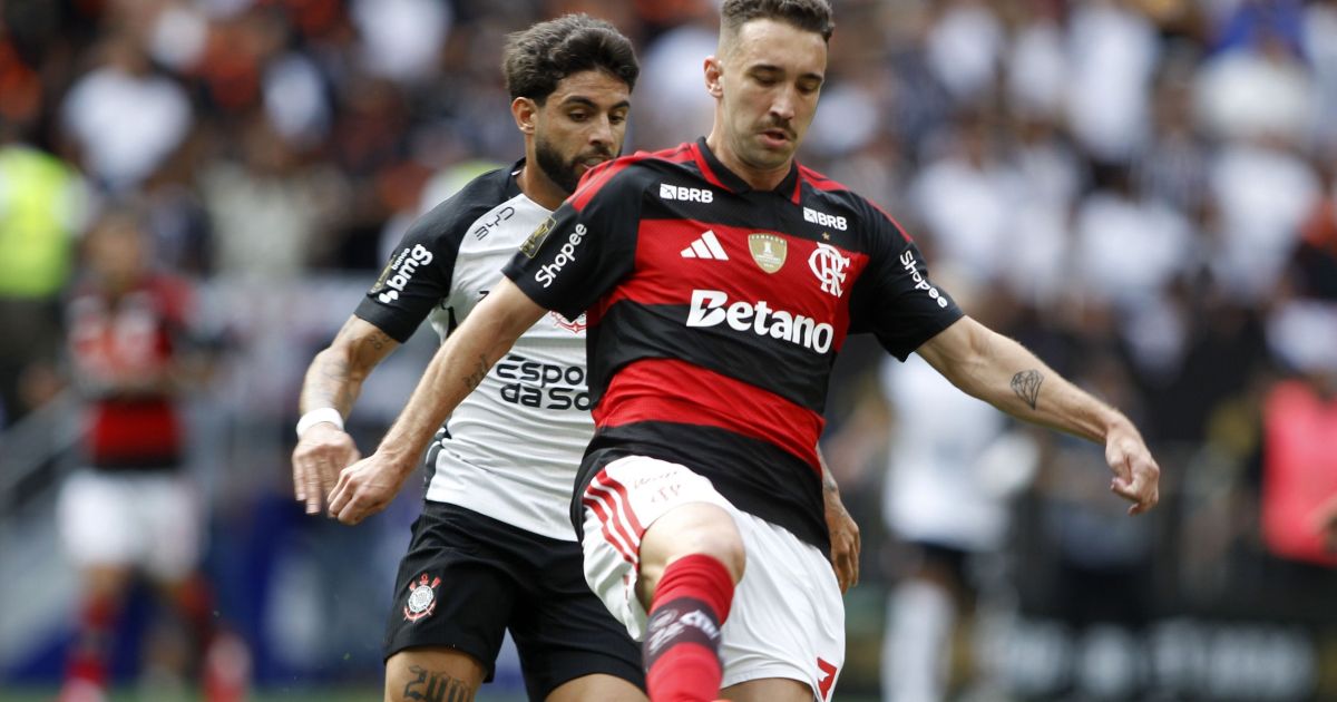 Corinthians x Flamengo: escalações e onde assistir ao Brasileirão