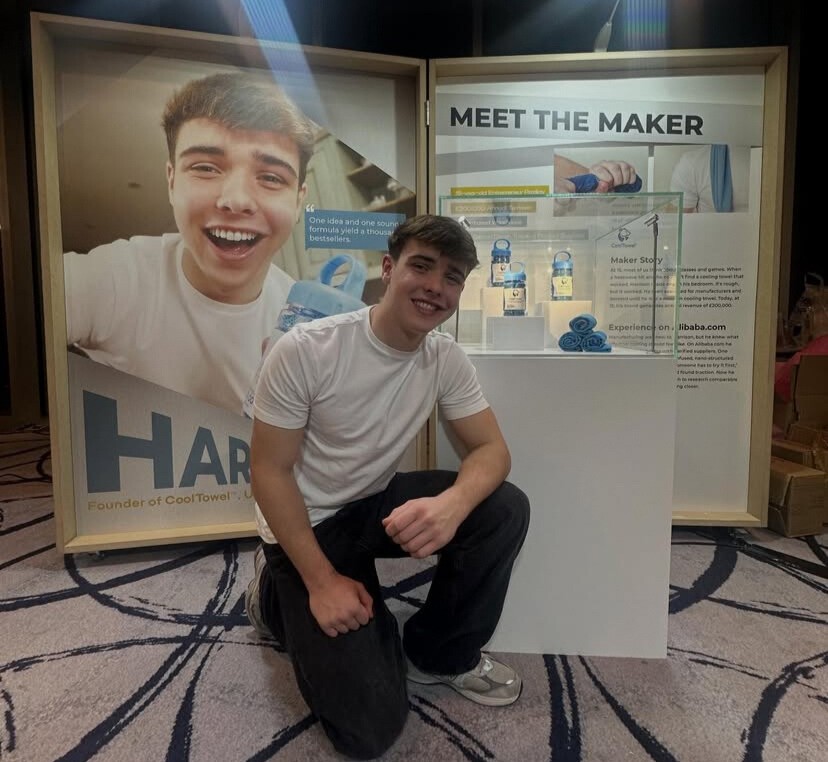 Adolescente de 16 anos faturou R$ 105 mil em um dia vendendo toalhas que permanecem frias por até 2 horas