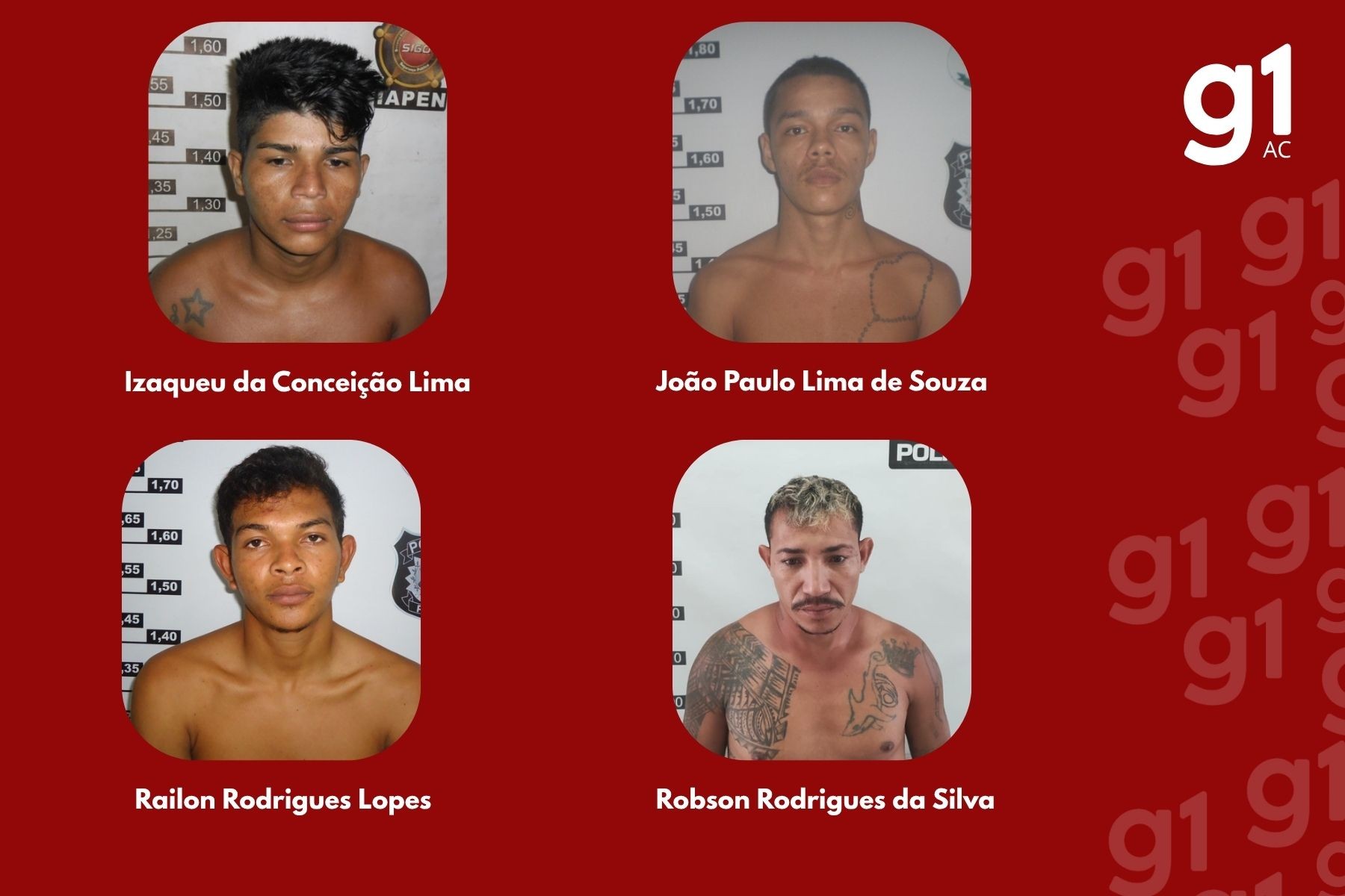 Após dois dias, polícia recaptura detentos que fugiram de presídio no interior do Acre