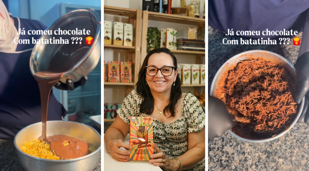 Chocolate com batata palha viraliza, dobra vendas e leva fábrica do interior do PR a ampliar distribuição