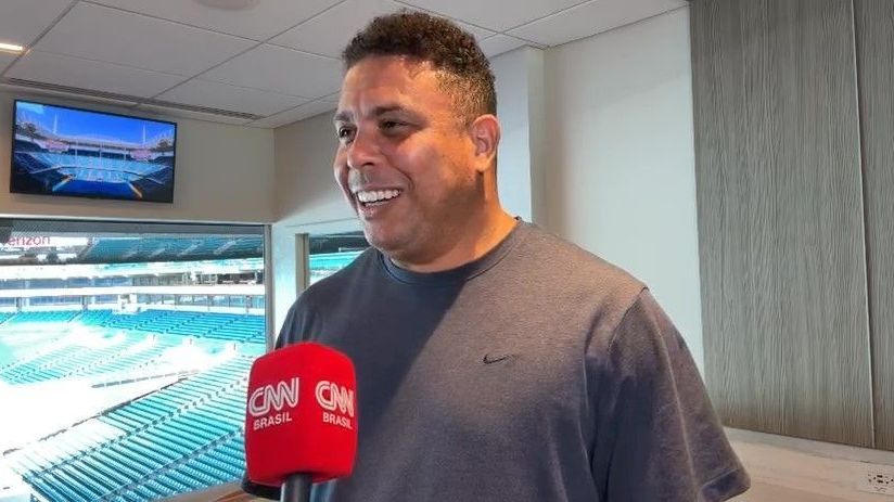 À CNN, Ronaldo exalta “Miami brasileiro”, elogia Sinner e aconselha Fonseca