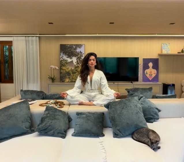 Após 'BBB 26', Aline Campos renova casa com obras de arte autorais