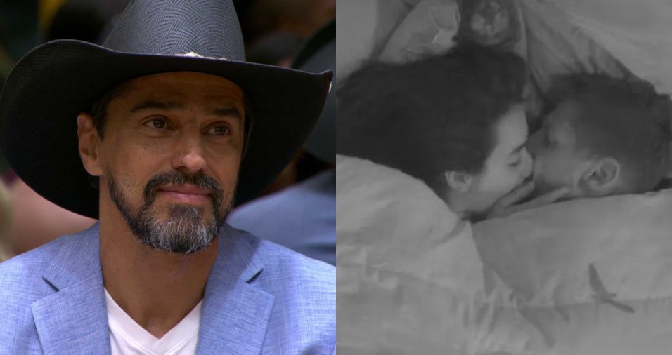 Cowboy reage ao descobrir beijos de Jonas e Jordana no BBB 26: “Danadinhos”