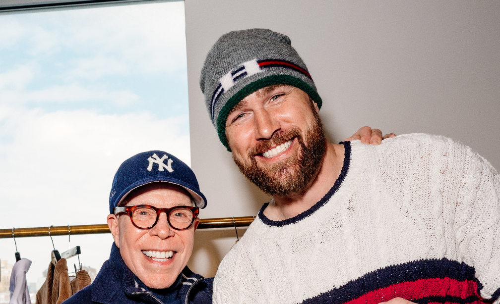 Travis Kelce é o novo embaixador e colaborador criativo da Tommy Hilfiger