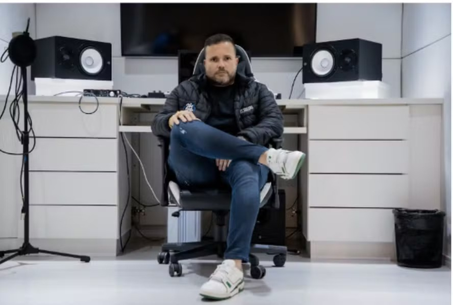 Marcelo Portuga comemora sua virada na indústria musical