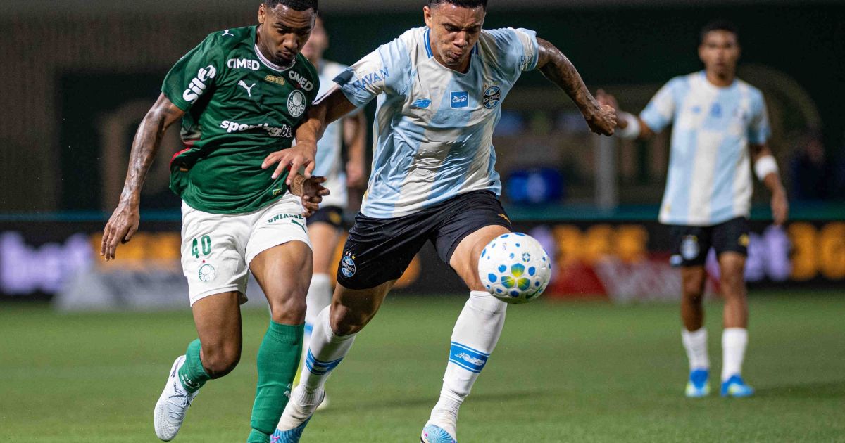 Em noite de Marlon Freitas, Palmeiras vence o Grêmio em Barueri