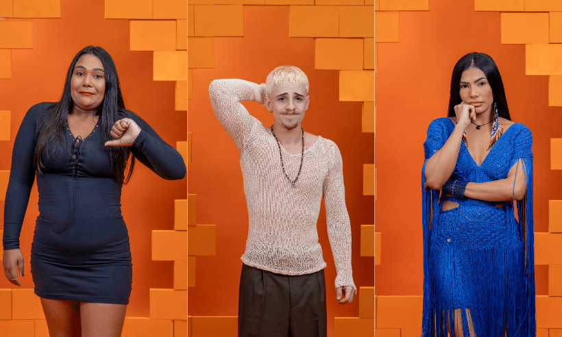 BBB 26: Chaiany, Juliano Floss e Marciele disputam permanência no reality
