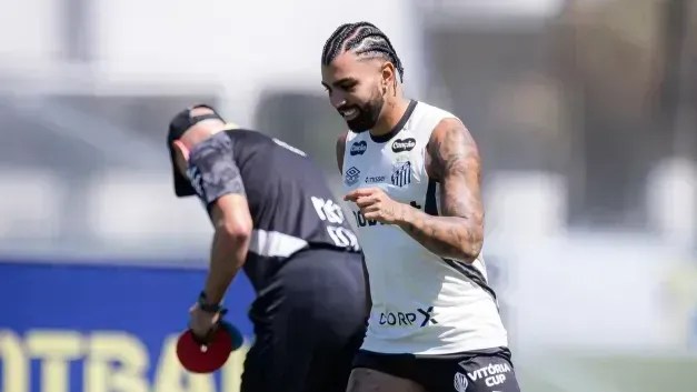 Gabigol joga? Veja provável escalação do Santos para enfrentar o Flamengo