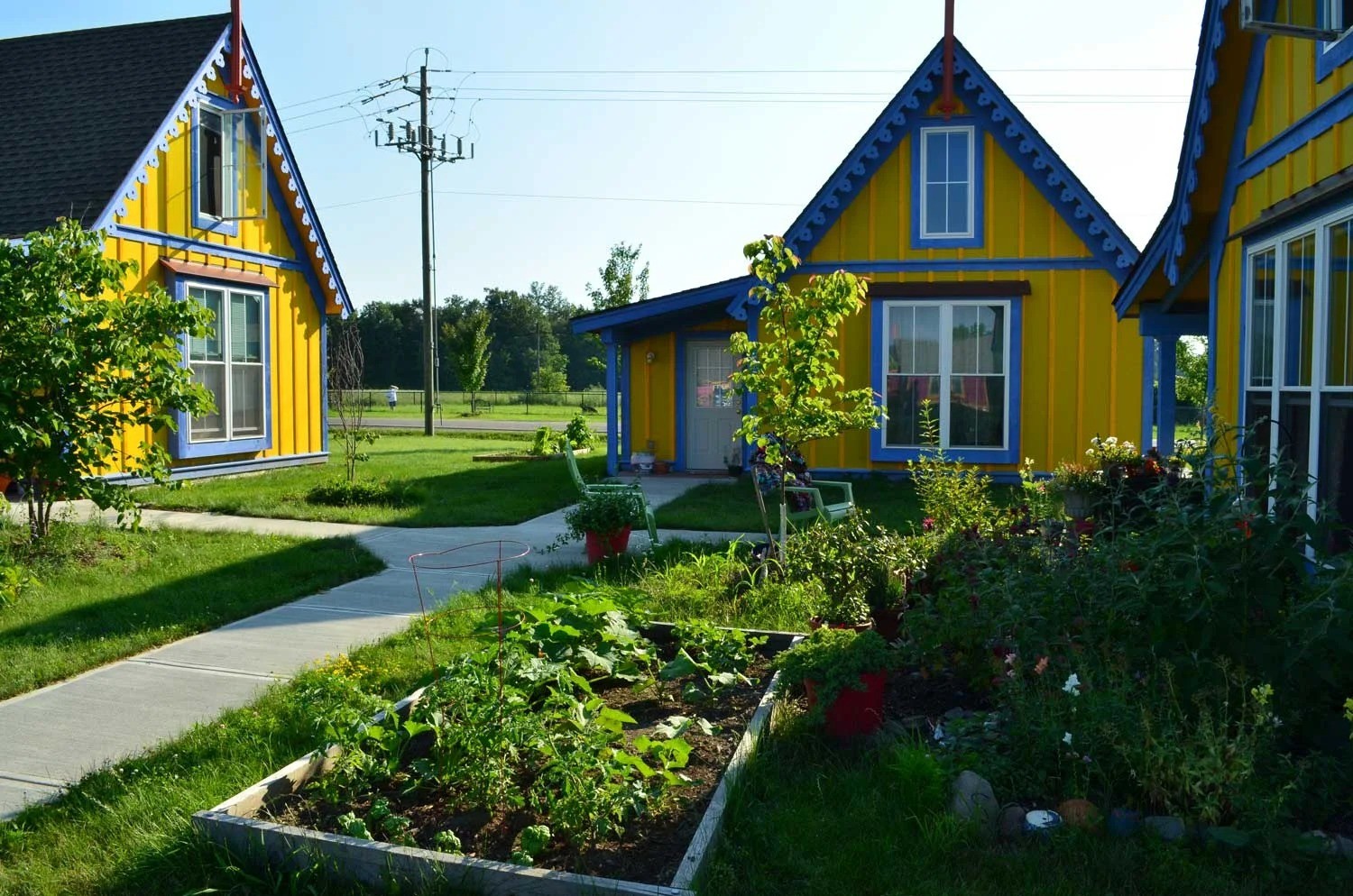 Em Nova York, comunidade de minicasas para locação parece conto de fadas