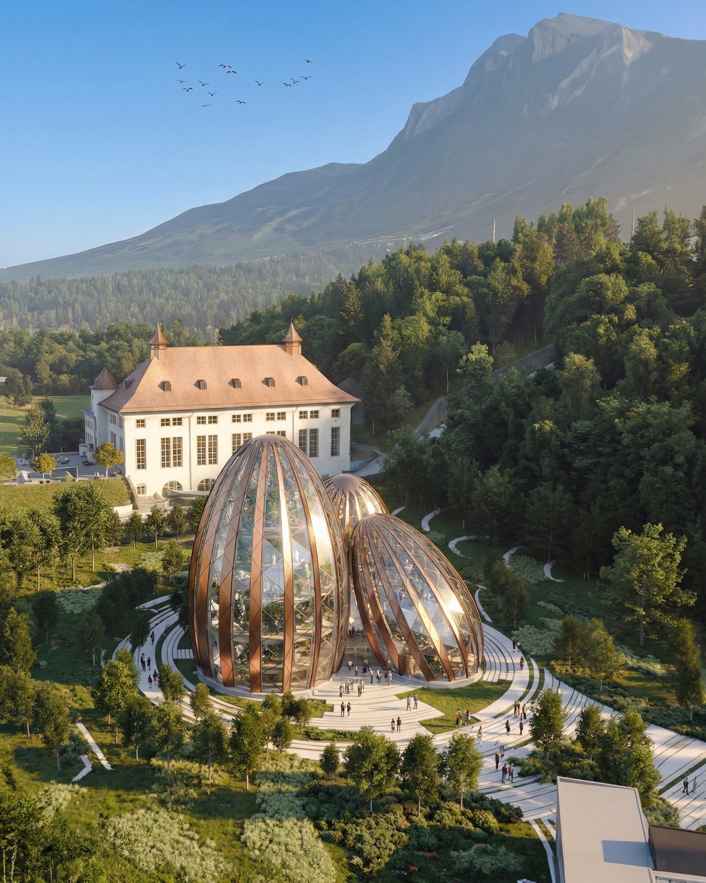 Anunciado para 2030, parque do chocolate na Suíça ganha pré-inauguração a partir de 2027