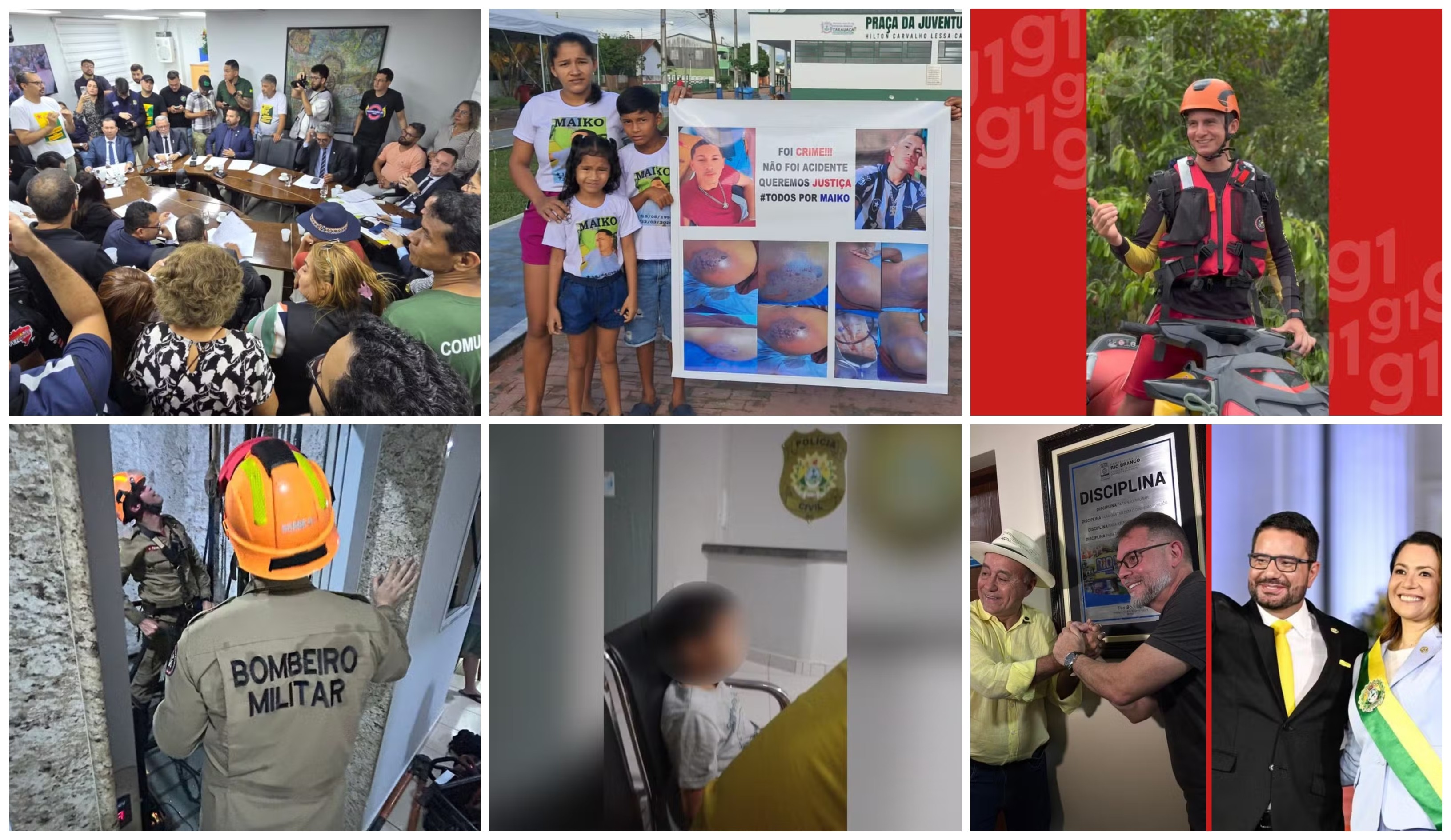 Você viu? Eleições 2026, bombeiro morre afogado, elevador cai, criança de 7 anos é levada à delegacia e mais