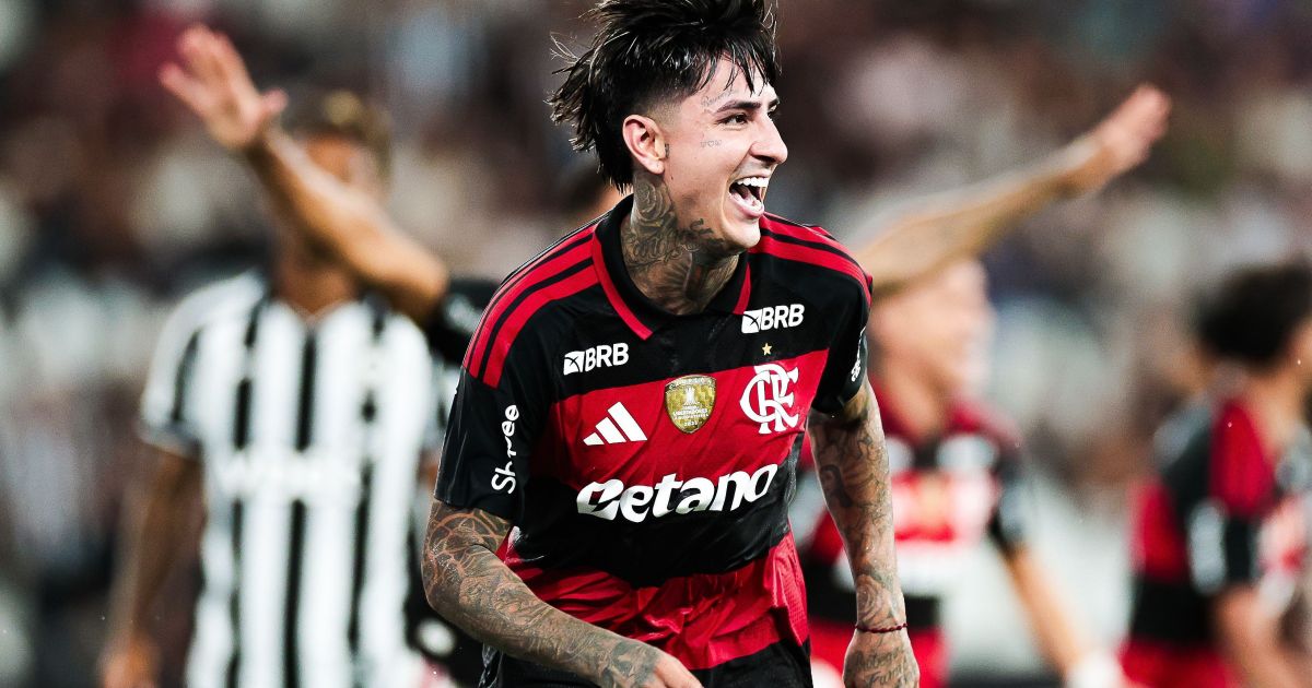 Flamengo informa lesão de Erick Pulgar e fratura de Everton Cebolinha