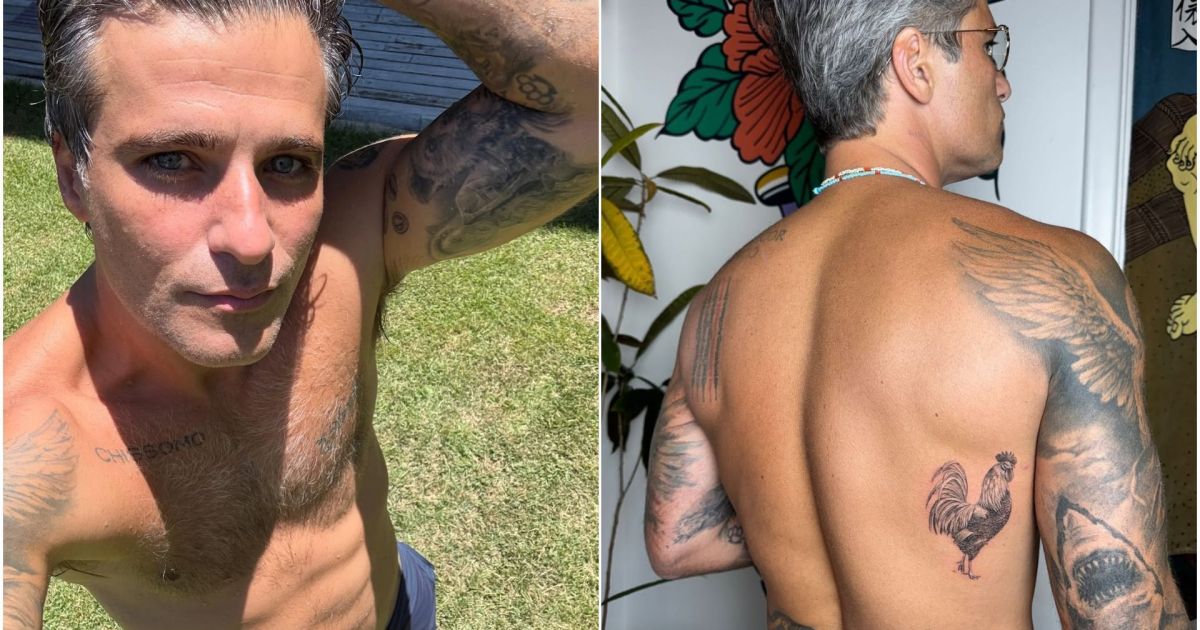 Bruno Gagliasso abre álbum de Páscoa e revela tatuagem nova; veja imagens