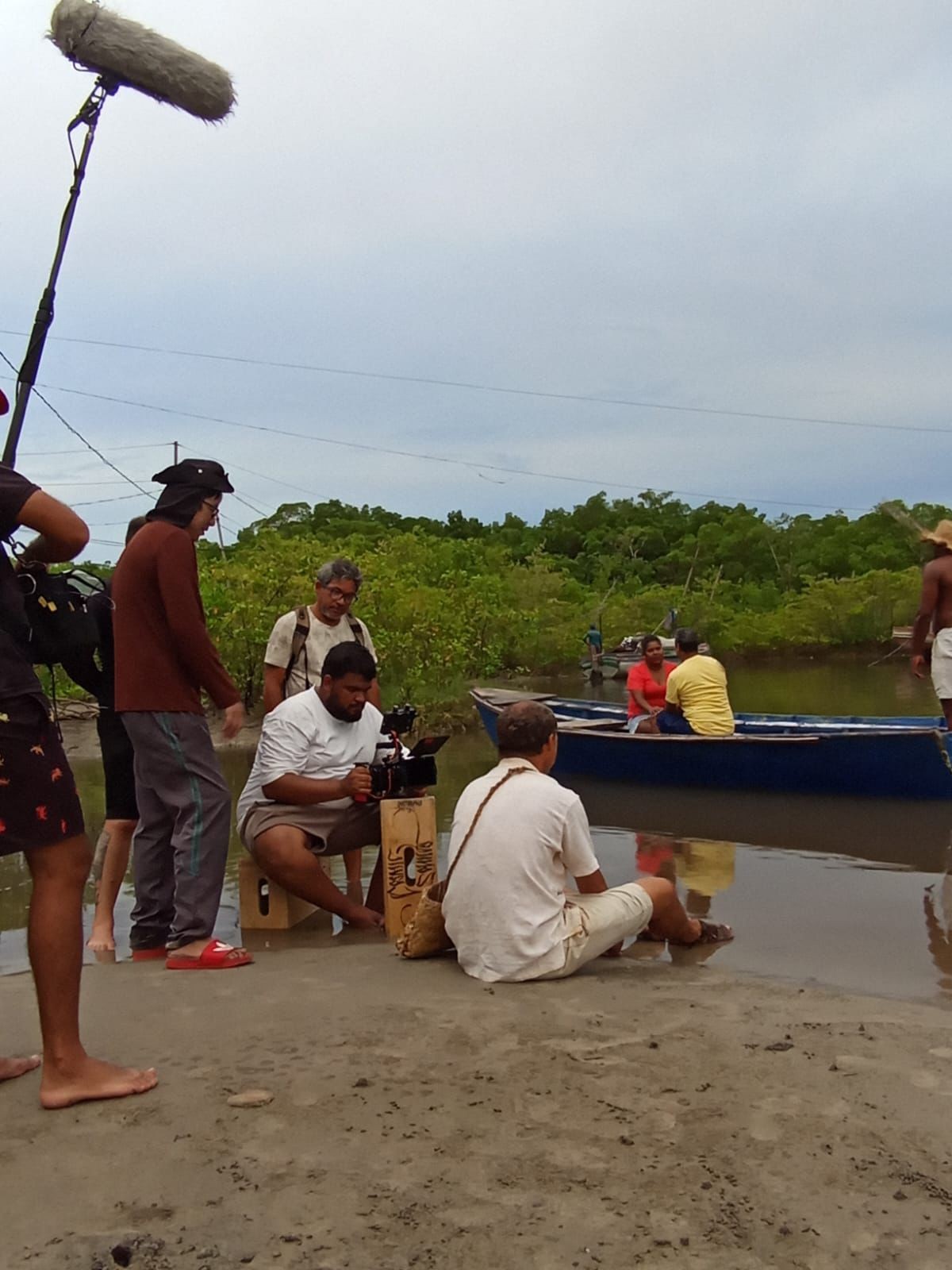 Filme maranhense encerra gravações em Raposa e destaca cultura local