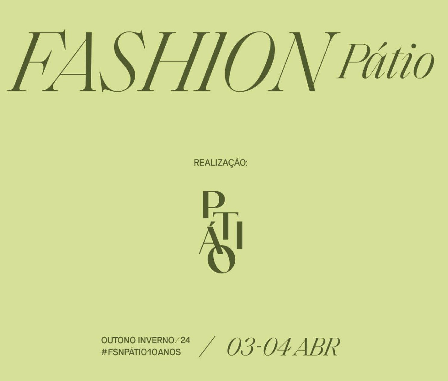 Fashion Pátio 2026: evento transforma moda regional e dita tendências no Brasil