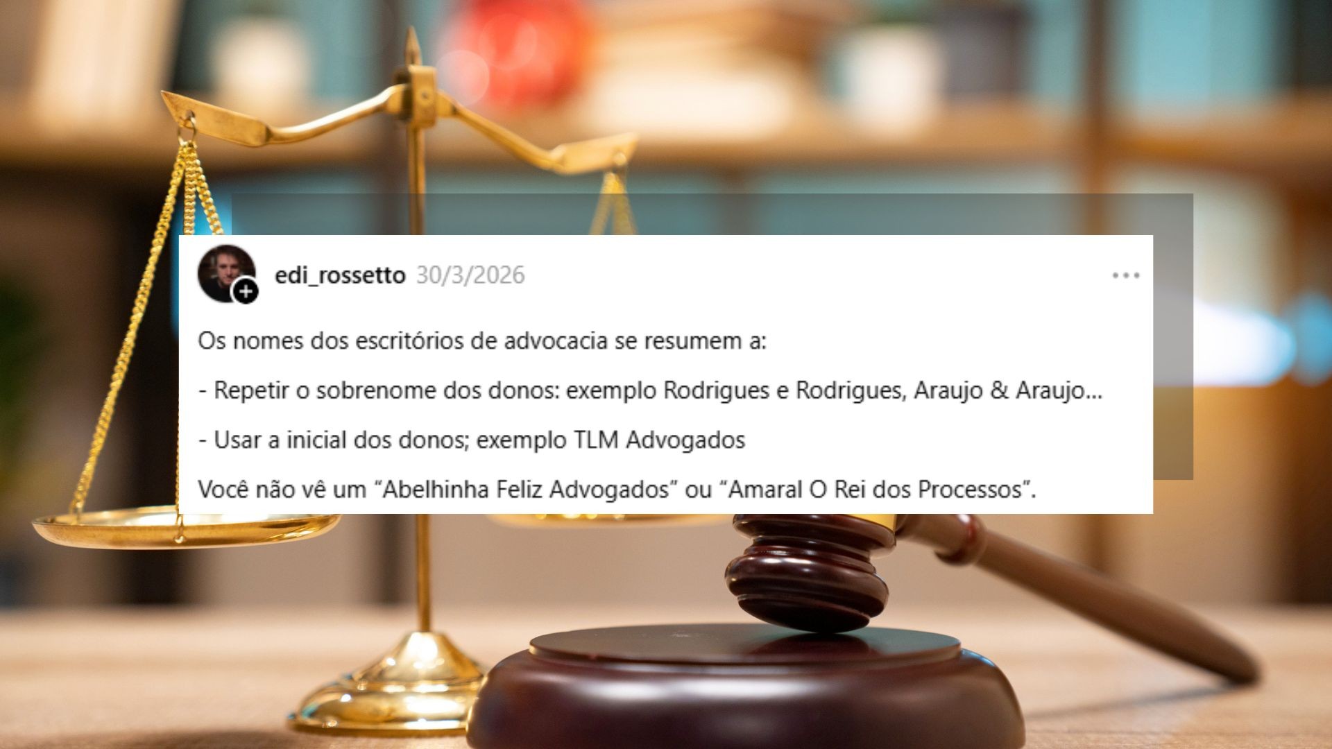 'Rainha dos processos': por que escritórios de advocacia não podem ter 'nomes criativos'? Entenda