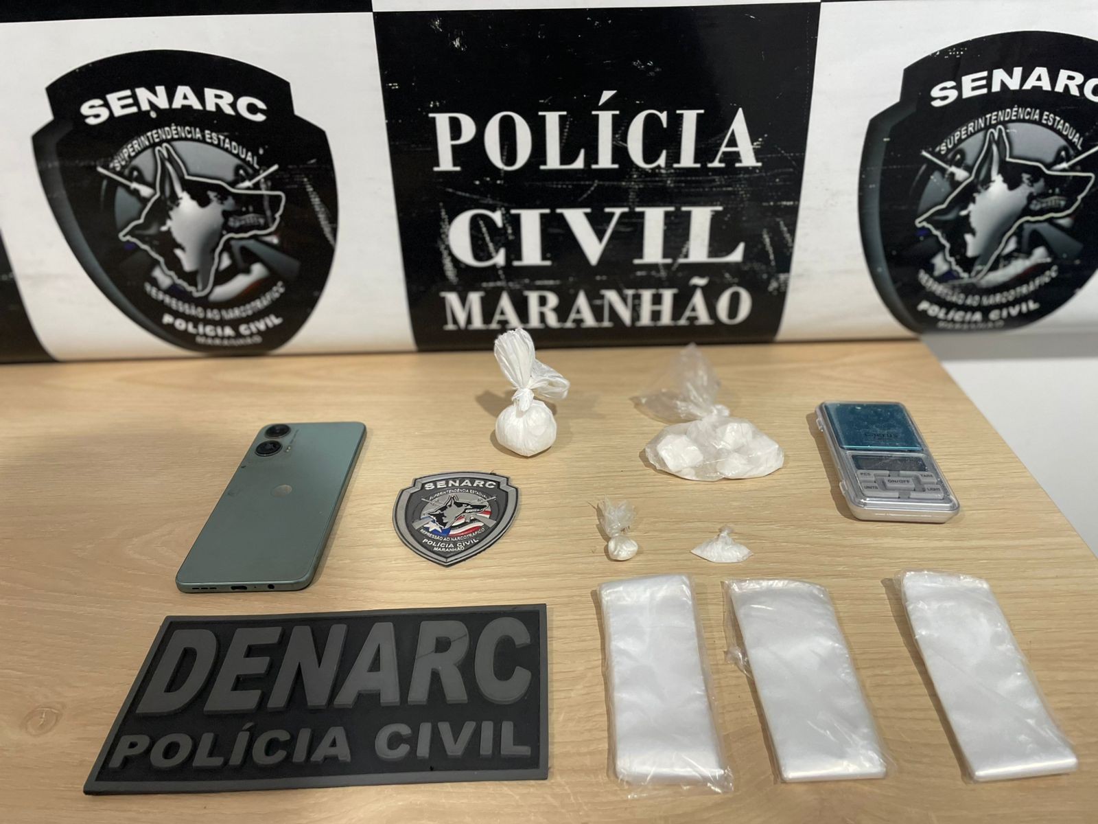 Casal é preso em operação contra o tráfico de drogas em Timon, no MA