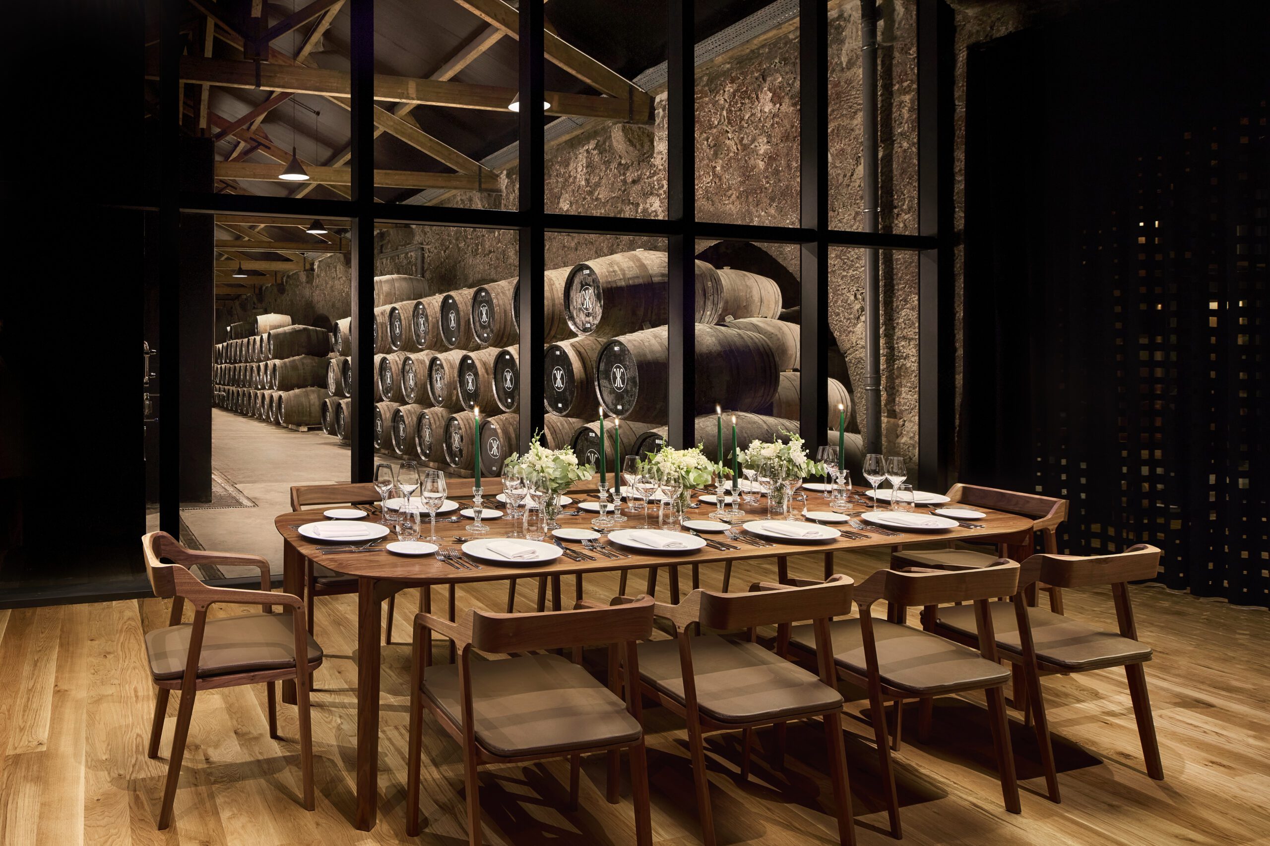 Entre barricas e cozinha ibérica: a proposta gastronômica do Tivoli Kopke