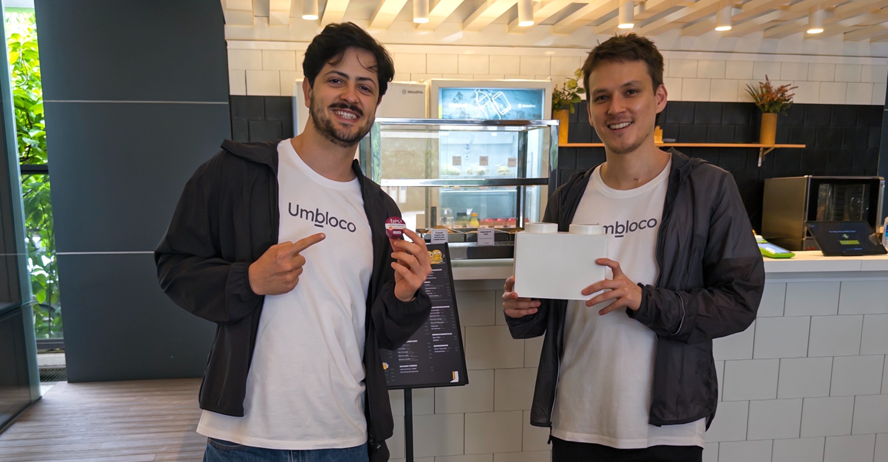 Esta startup transforma potes de açaí e cápsulas de café em lojas e construções modulares