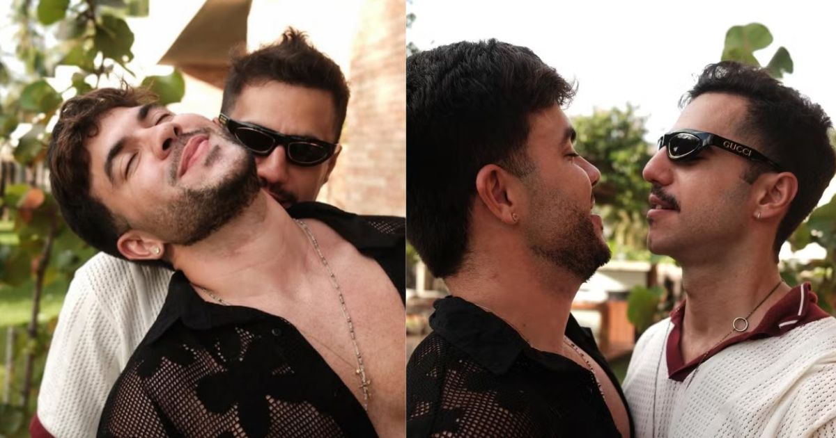 Álvaro e ex-BBB Matheus Lisboa posam juntos em viagem por Alagoas