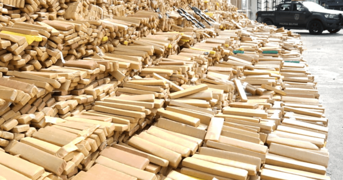 RJ: maior apreensão de drogas no país gera prejuízo de R$ 150 mi a facções