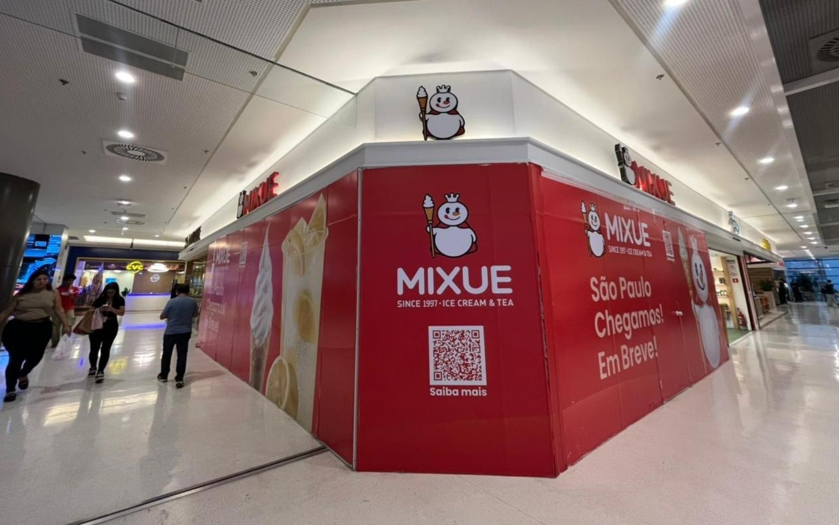 Mixue chega ao Brasil com itens a partir de R$ 3 e mira até 100 lojas em 2026