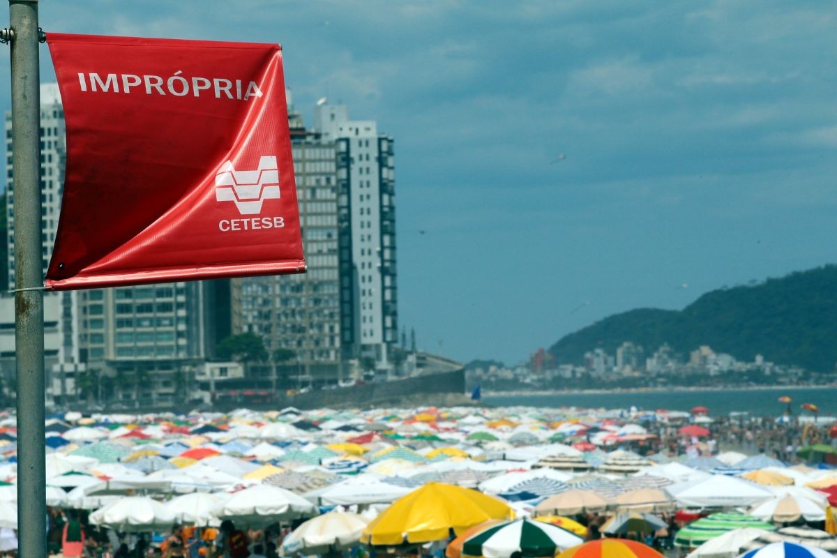 Litoral de SP tem 14 praias impróprias para banho nesta semana; veja os locais