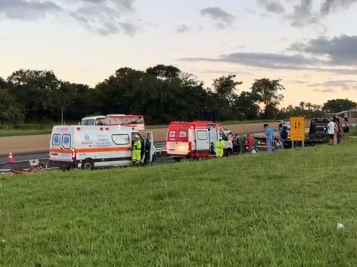 Grave acidente mata motociclista em rodovia no interior de SP