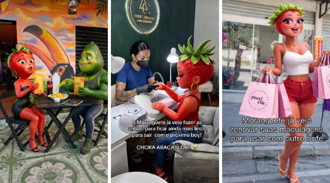 Novelinhas de frutas com IA viralizam e viram estratégia de marketing; especialistas comentam
