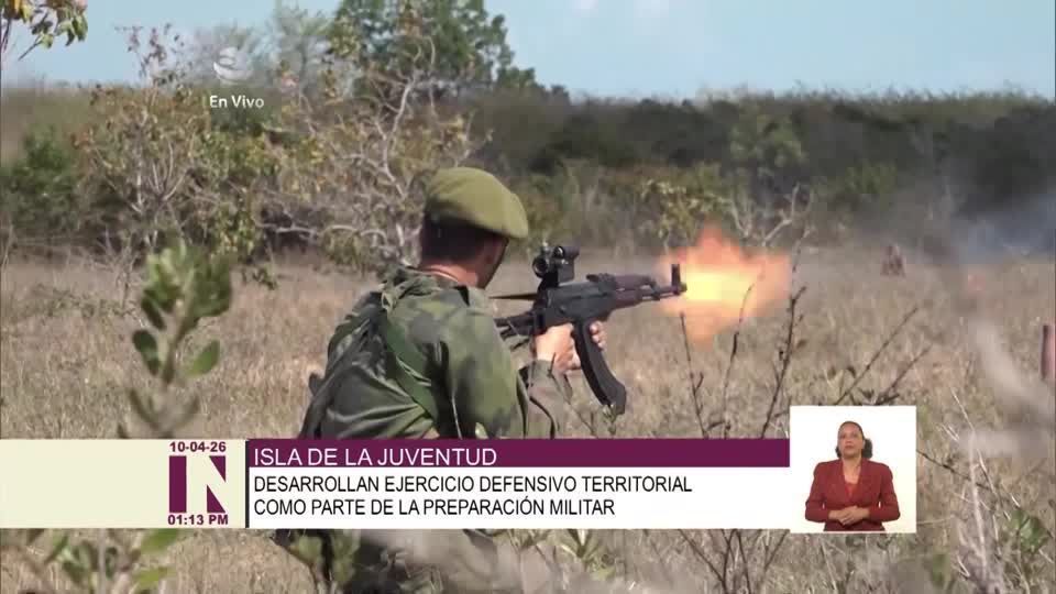 Cuba realiza exercícios militares enquanto pressão dos EUA aumenta
