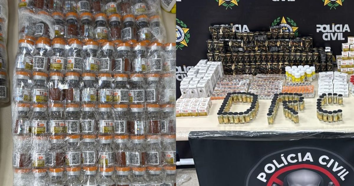 Polícia do Rio intercepta ônibus vindo do Paraguai e apreende emagrecedores