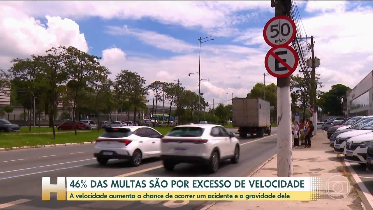 4 em cada 10 multas de trânsito no Brasil são por excesso de velocidade