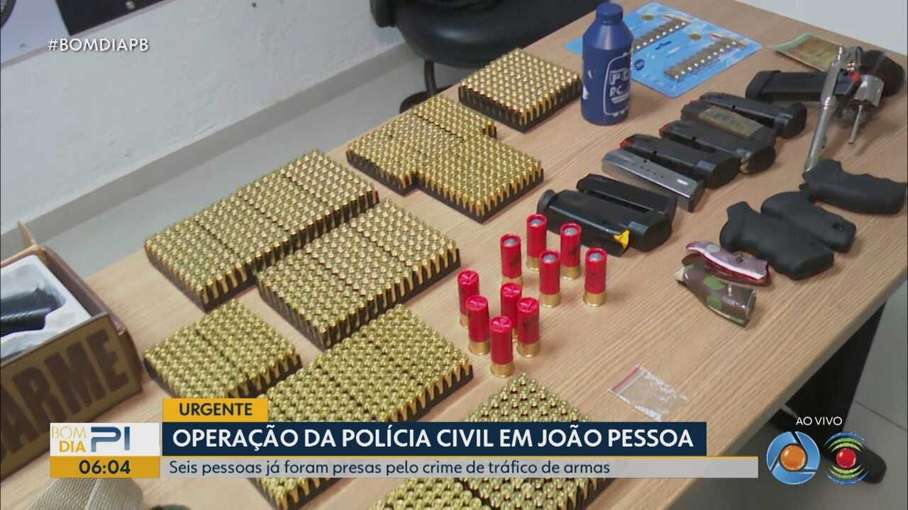 Principal alvo de operação contra venda ilegal de armas na PB se passava por corretor de imóveis e negociava com facções criminosas