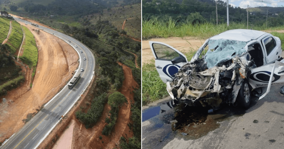 Veja como é a “BR da morte”, rodovia onde equipe da Band sofreu acidente