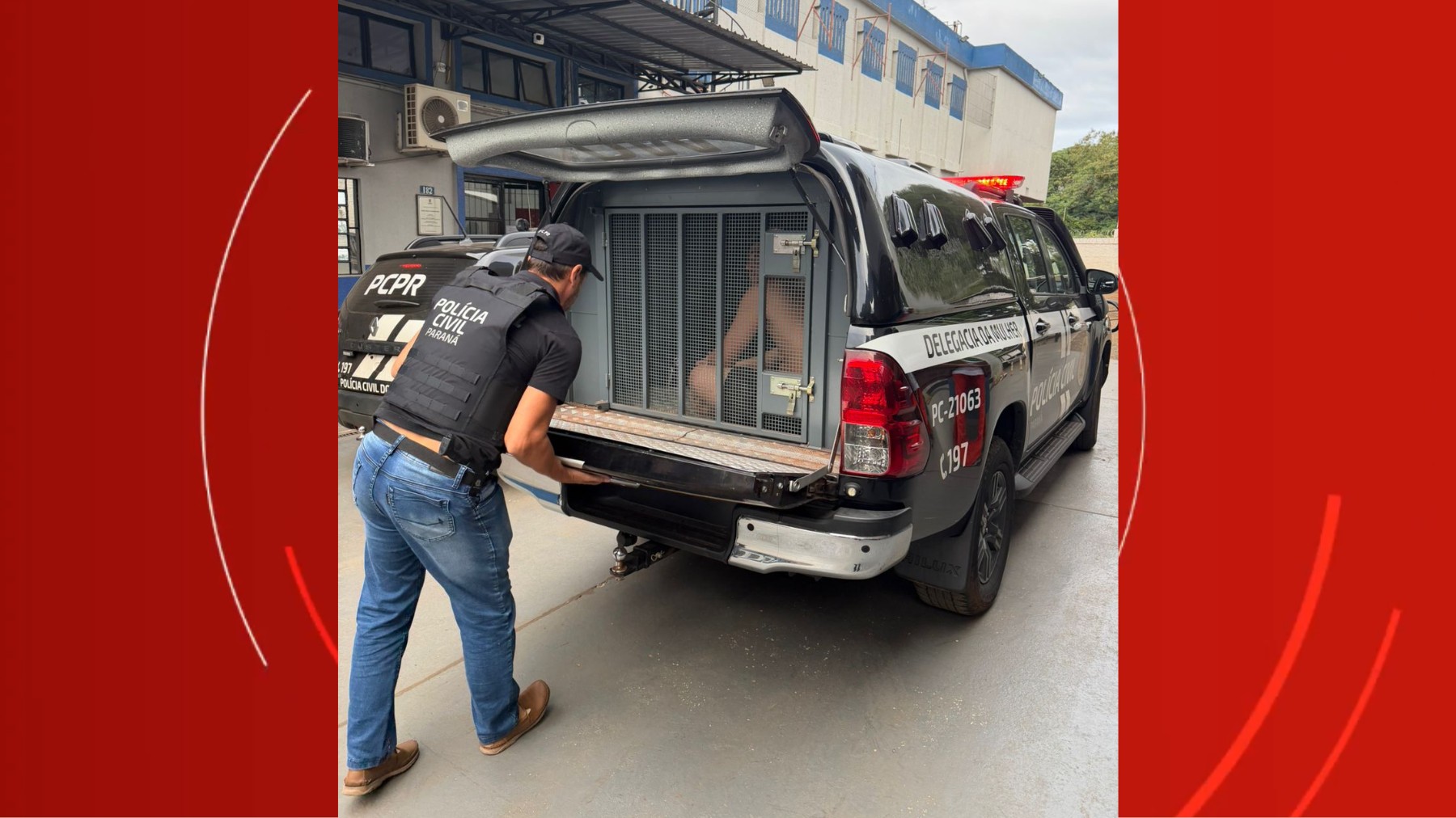 Após discussão familiar, mulher é baleada pelo cunhado na frente da filha de sete meses, no Paraná