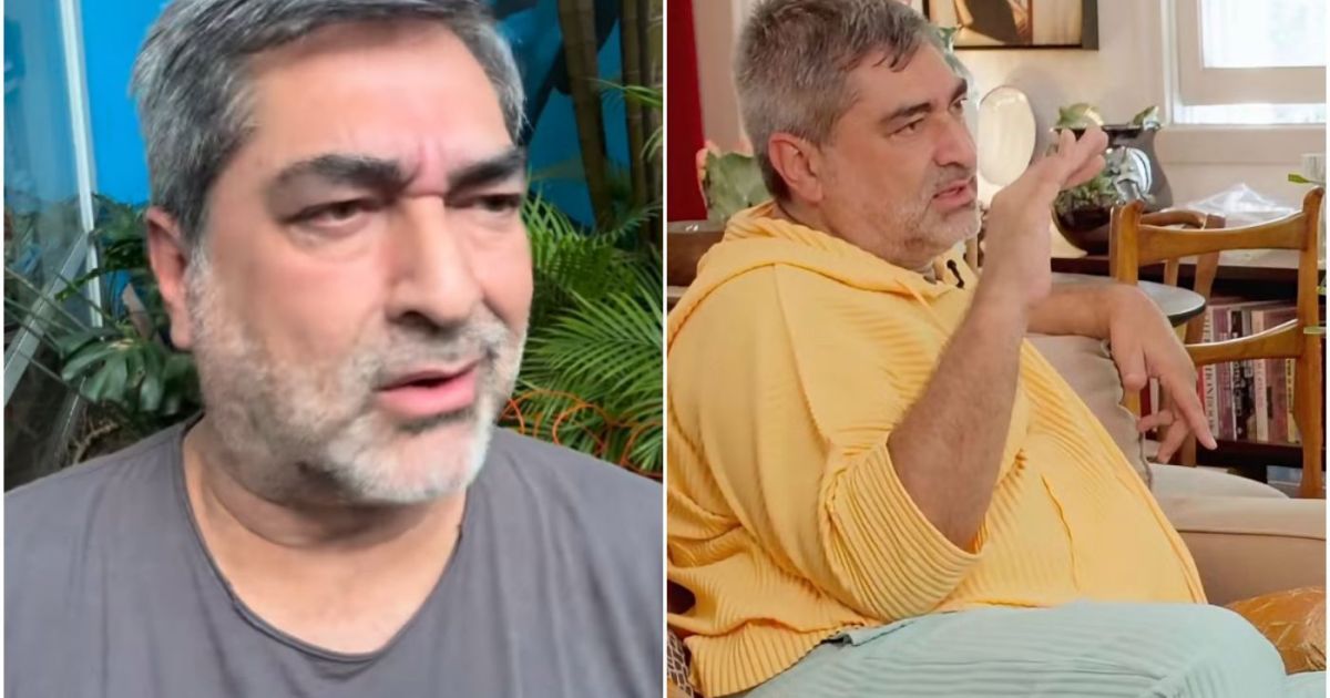 Zeca Camargo lamenta críticas relacionadas ao corpo: “A mente vai bem”