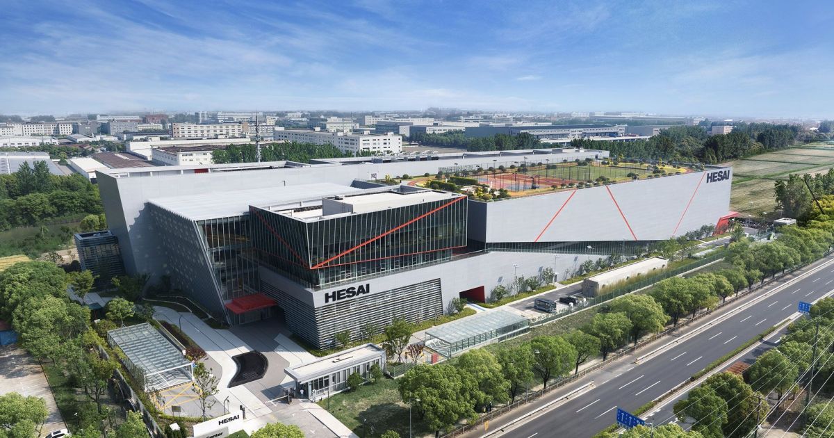 Hesai anuncia sensor LiDAR de carros autônomos capaz de detectar cores