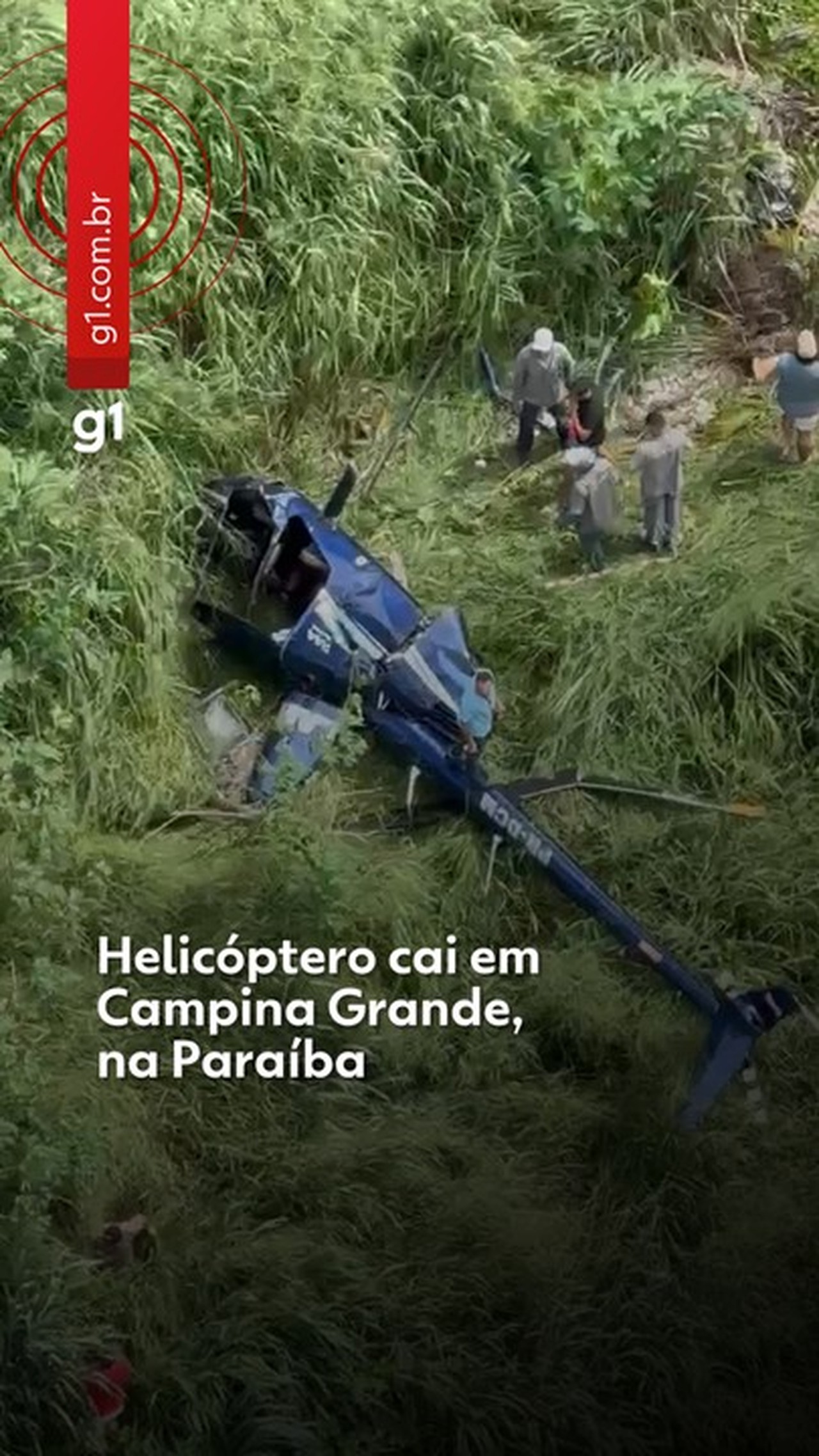 Piloto de helicóptero que caiu em Campina Grande é liberado para responder em liberdade