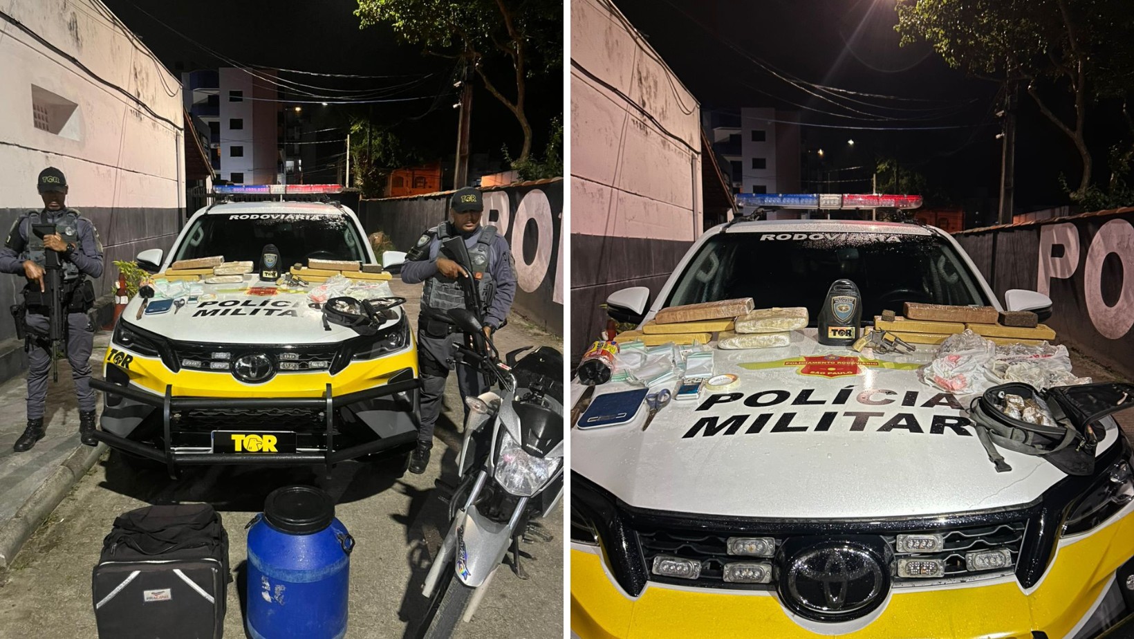 Homem é preso com arma e mais de 10 quilos de drogas após tentar fugir da polícia em Ubatuba