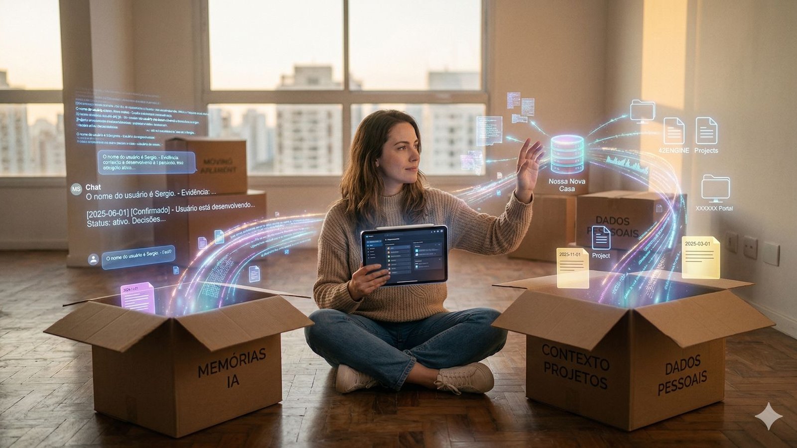 O que se leva quando se troca de IA