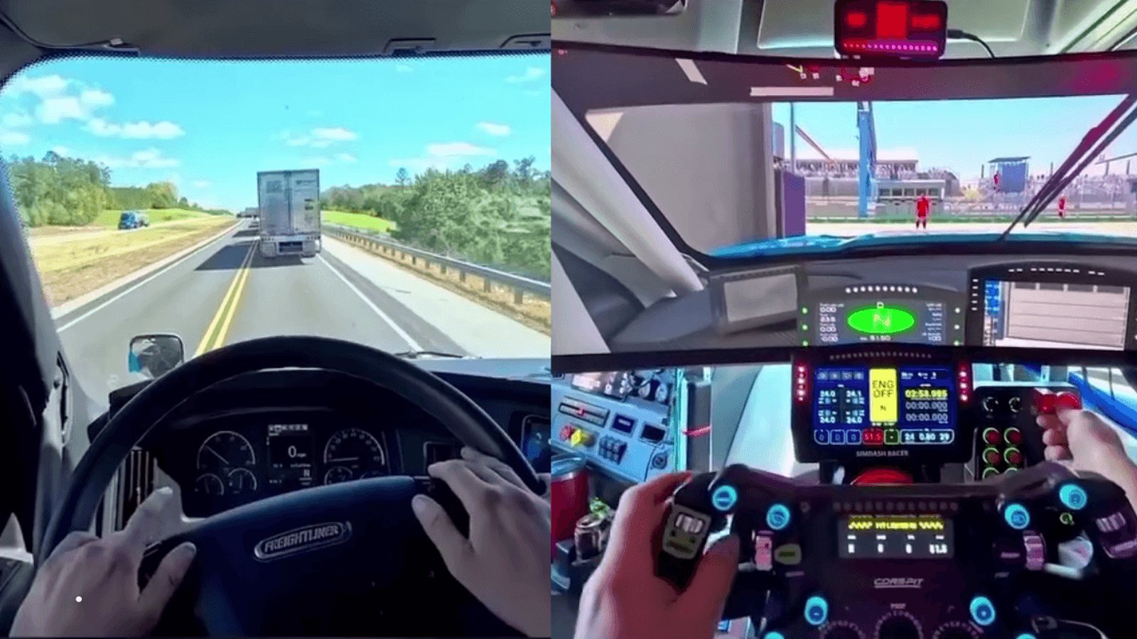 PC monstro! Caminhoneiro transforma cabine em setup gamer e viraliza