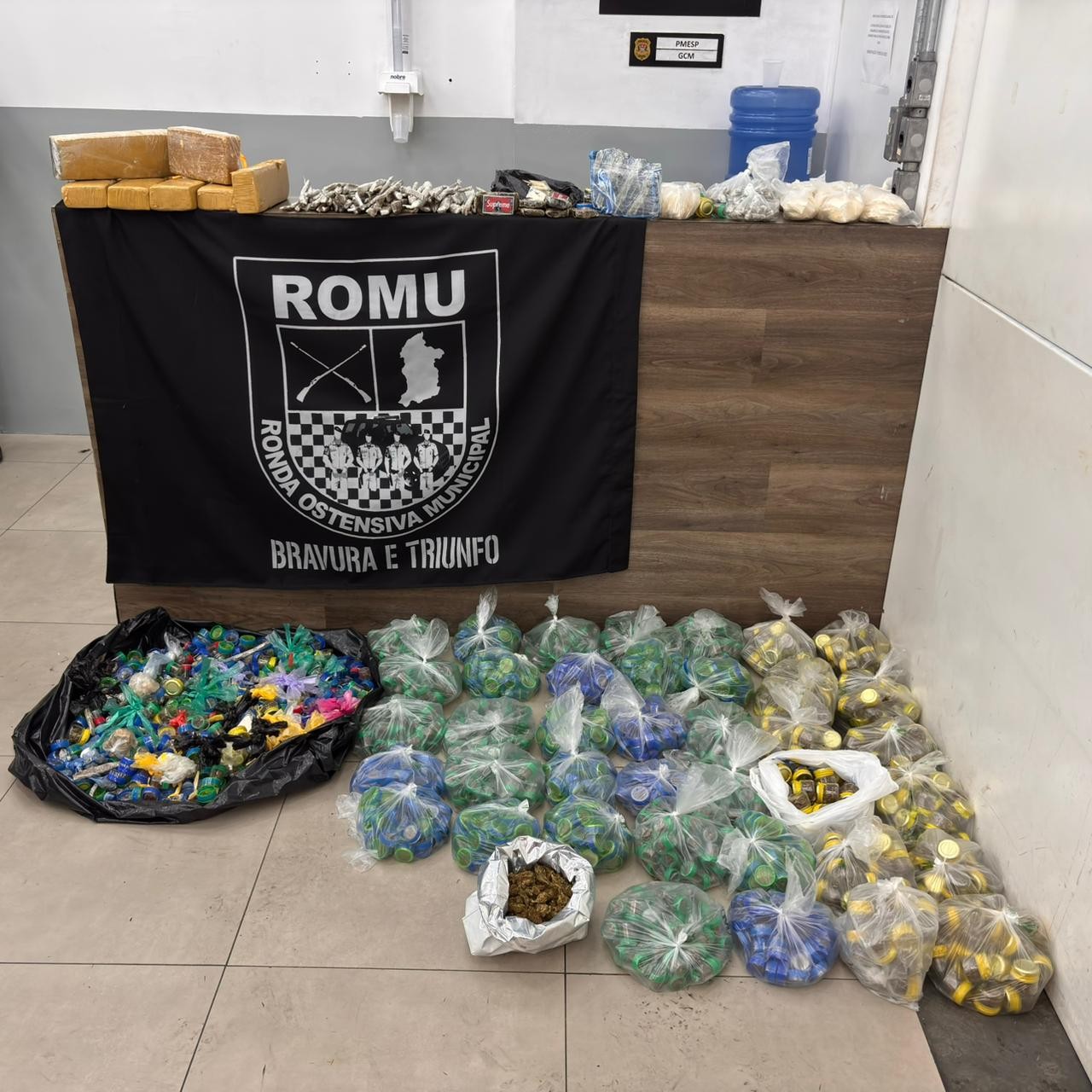 Mais de 45 kg de drogas são apreendidos pela CGM em Mogi das Cruzes