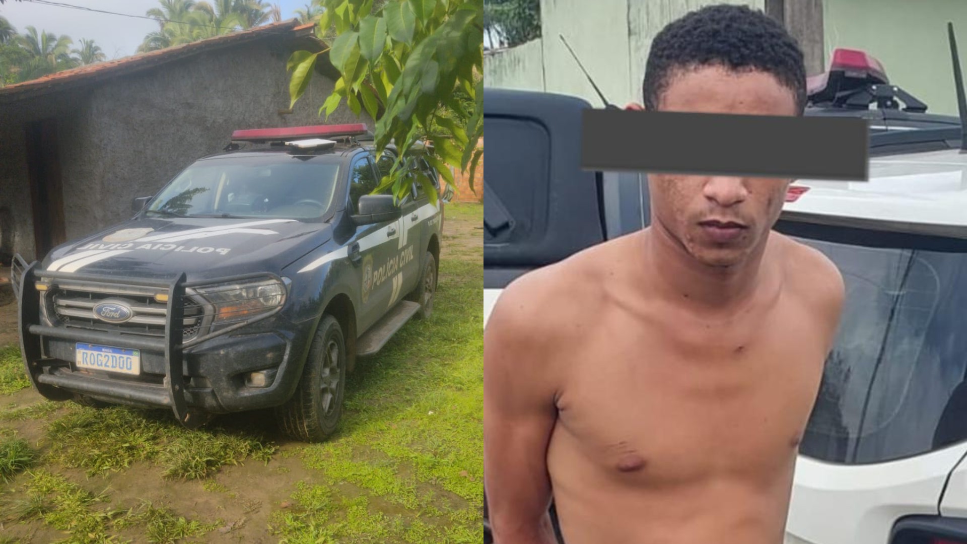 Preso suspeito de integrar grupo que invadiu casa, matou homem e feriu criança em Itapecuru-Mirim
