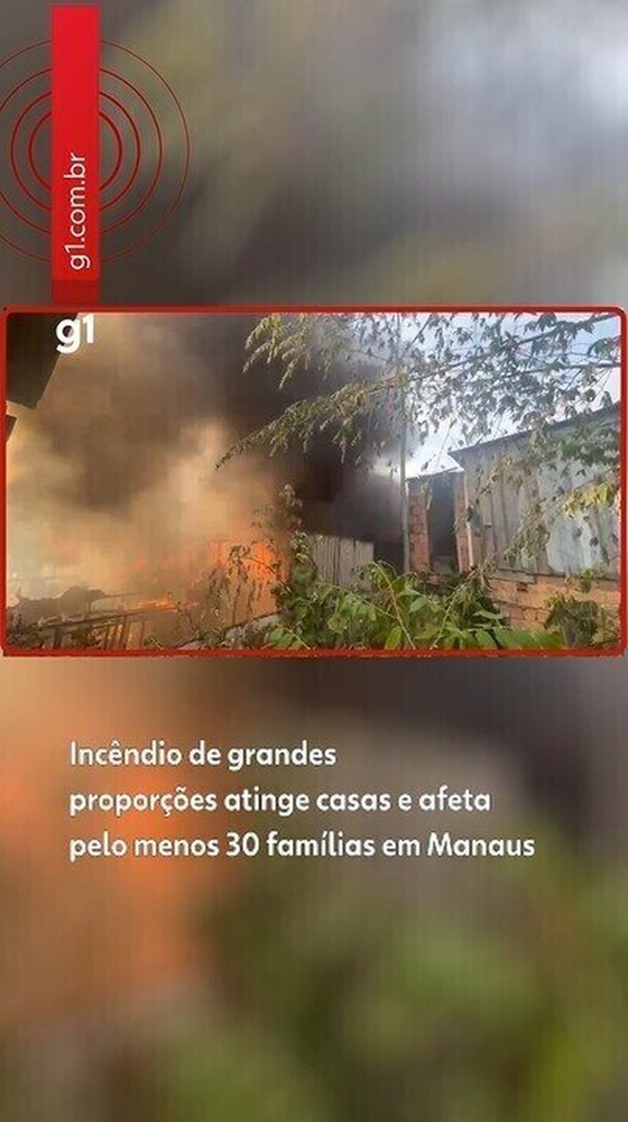 Saiba como ajudar famílias atingidas por incêndio que destruiu diversas casas no bairro São Jorge em Manaus